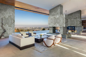 Stone Living Room Design