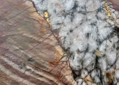 Quartzite Stone, Explosion Rouge, Forte Stone Santa Barbara