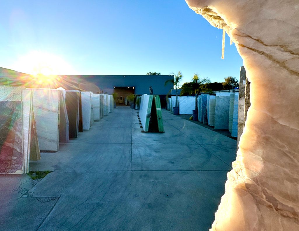 Forte Stone Yard in Santa Barbara, Marble + Granite